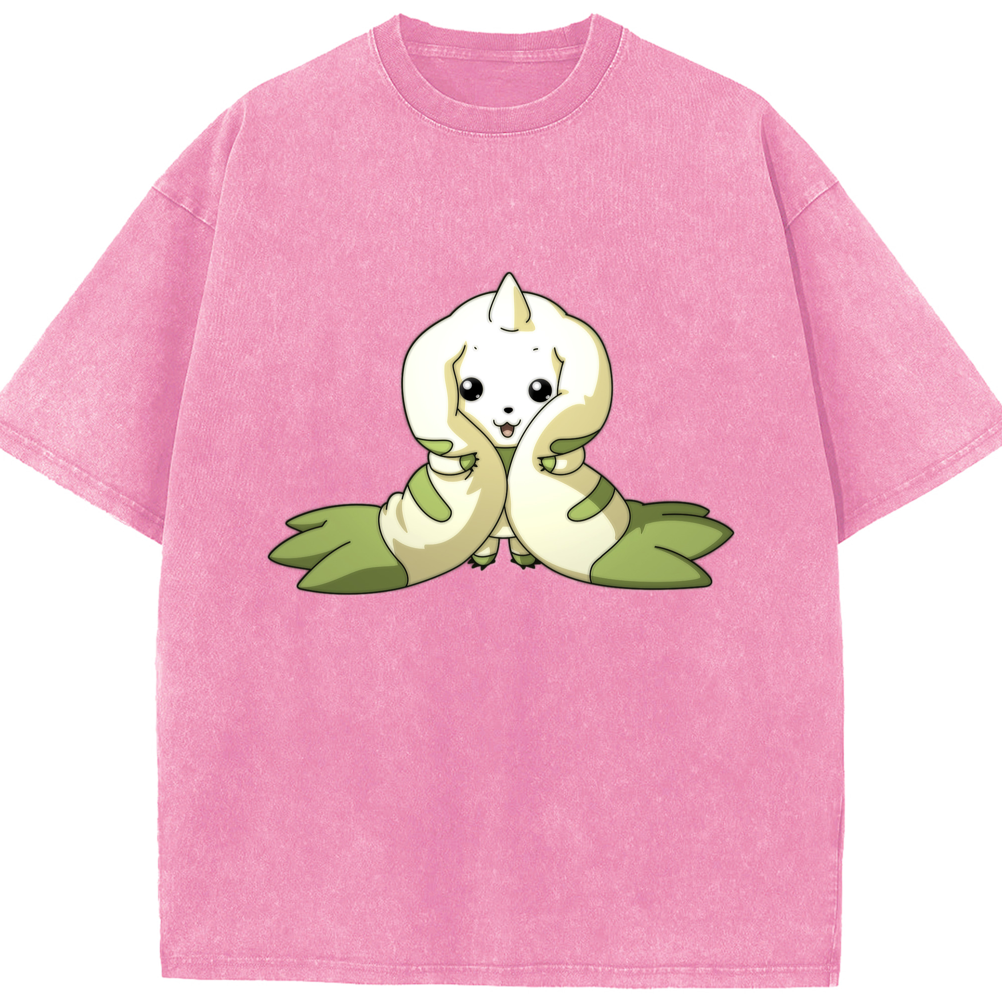 （画像用） Digimon デジタルモンスター/デジモン 綿100% ヴィンテージ風 半袖Tシャツ（フロントプリント）
